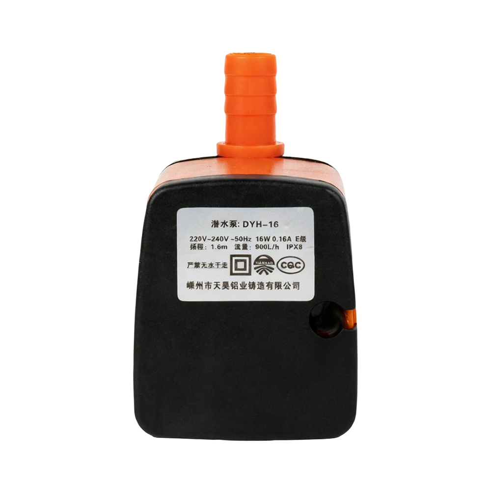 DYH-16 High Head Resin Seal Anti-fouling 16W jäähdytystuulettimen vesipumppu